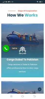 Pakistan Cargo android App screenshot 3